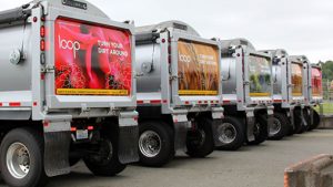 Loop truck backs